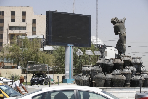 Baghdad shuts advertising screens over adult content