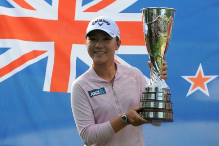 Ko makes history with Evian win