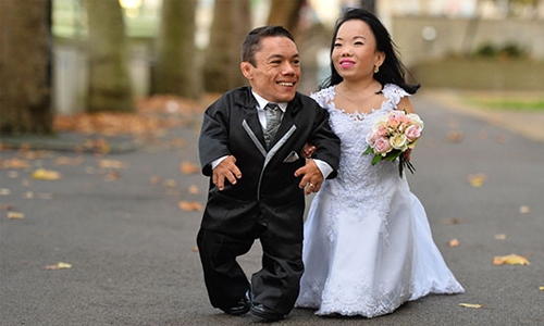 Paulo and Katyucia - the world’s smallest married couple 