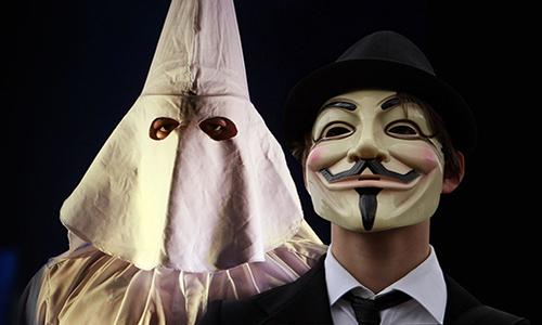 Hacker group plans to 'unhood' KKK members