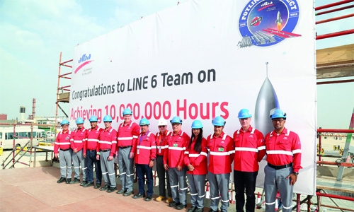 Alba Line 6 Smelter Exceeds 10m work-hours without LTI