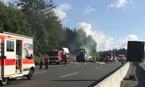 17 people unaccounted for in German bus accident