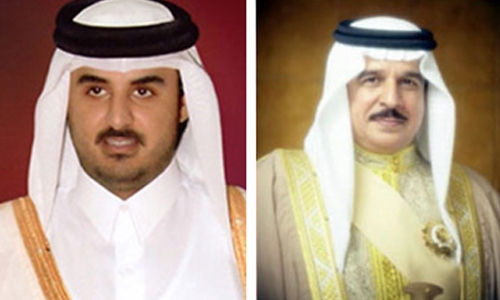 King congratulates Qatari leader