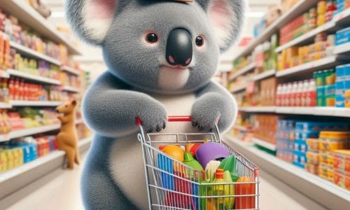 Eats, shops and leaves: Koala ambles through Australian supermarket