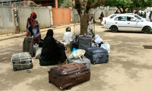 Travellers stranded as Sudan strike enters second day