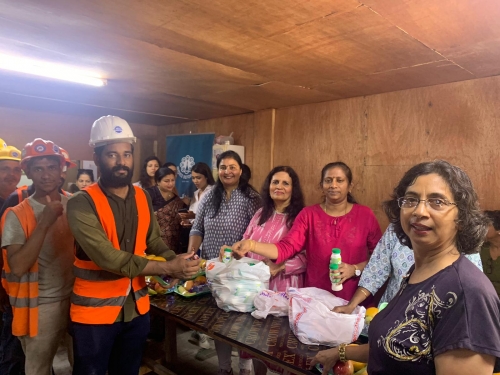 Indian Ladies Association Hosts Water Drive for 250 Workers, Highlights Summer Safety and Education in Manama