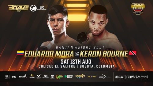 Hometown hero Mora faces undefeated Bourne at BRAVE CF 73