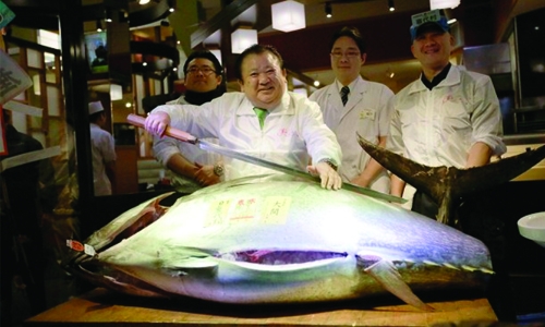 Tuna goes for $323,000 at auction