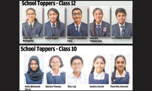 Indian School Bahrain students secure above 97% in class 12, 99% in class 10 CBSE exams