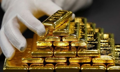 Gold prices up near three-month highs