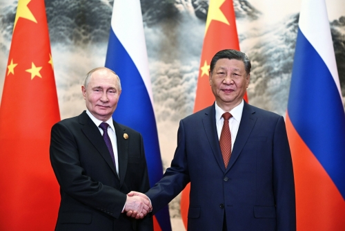 Xi, Putin hail ties as ‘stabilising’ force in chaotic world