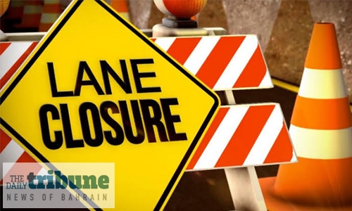 Lane closures