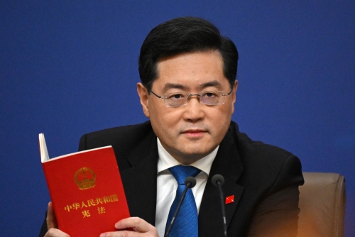 Where is China's foreign minister Qin Gang who is missing for a month?