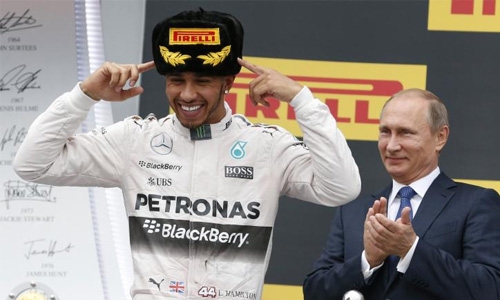 Formula One : Hamilton tops third practice in Sochi