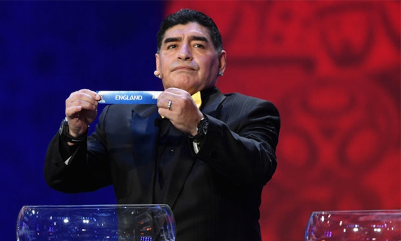 Maradona slams England win