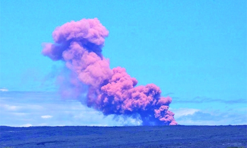 Kilauea Volcano erupts in Hawaii