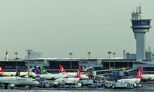 Giant new Istanbul airport 85 percent done