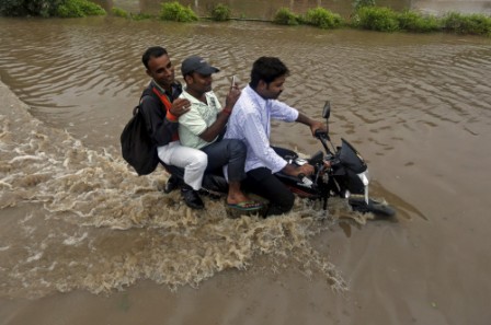 At least 26 dead in flash floods in western India