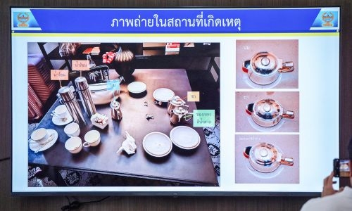 Bangkok hotel dead presumed to have swallowed cyanide from teacups