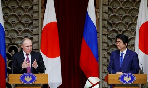 Putin, Abe signal no resolution on island dispute