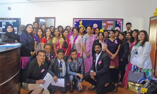 Bahrain Indian School organised 'Think Pink week'