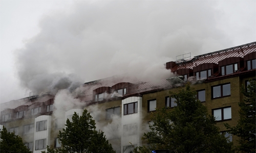 Explosion hits building in Sweden's Gothenburg, 25 in hospital