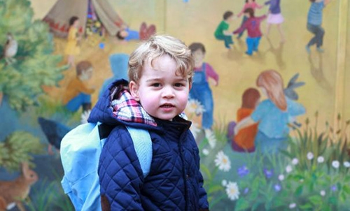 First day at nursery for Britain’s Prince George