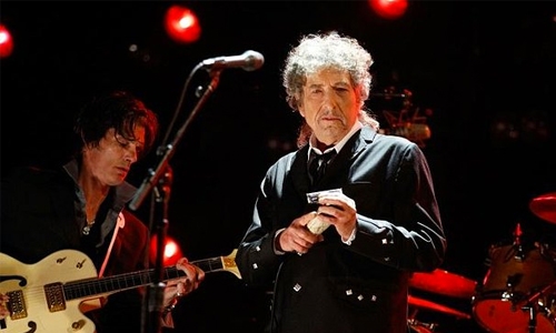 Dylan the Enigmatic accepts 2016 Nobel prize at last