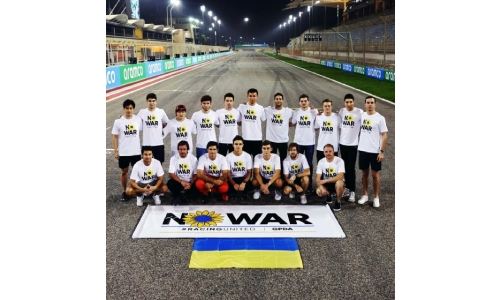 NO WAR, say F1 drivers from Bahrain