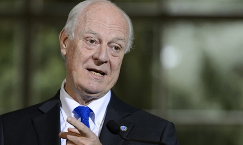 UN envoy says no new Syria talks in next few weeks