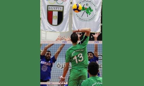 Nasser make winning start in Arab volleyball